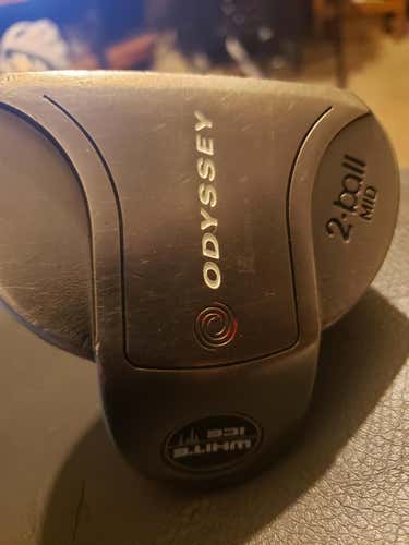 Used Men's Odyssey Right Handed Mallet 2 Ball Putter 35"