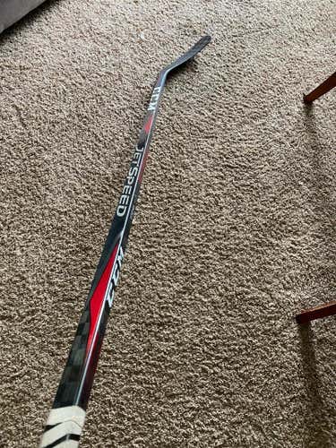 Used Senior CCM Right Handed JetSpeed Hockey Stick Toe Pattern Pro Stock