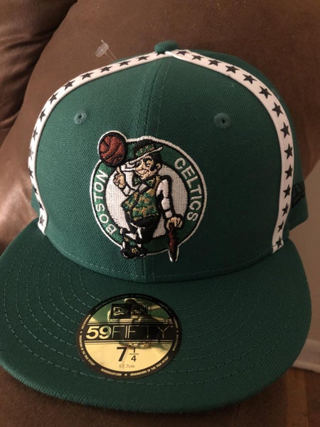 NEW ERA 59FIFTY NBA TIP OFF Boston Celtics fitted HAT SIZE 7- 3/8 NEW