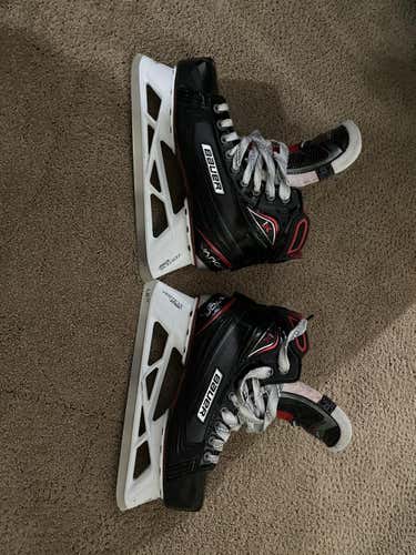 Senior Bauer Vapor 1X Regular Width  Size 8 Hockey Goalie Skates