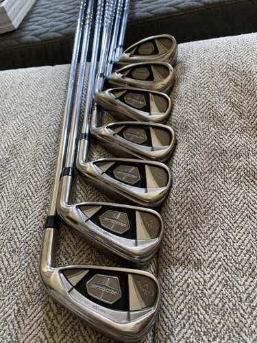 Men's Right Handed Stiff Flex Steel Shaft Rogue X Iron Set