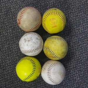 6 Pack of Softballs