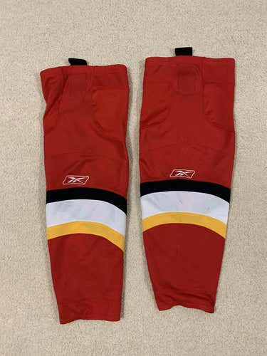 Reebok SX100 30" Hockey Socks - Calgary Flames