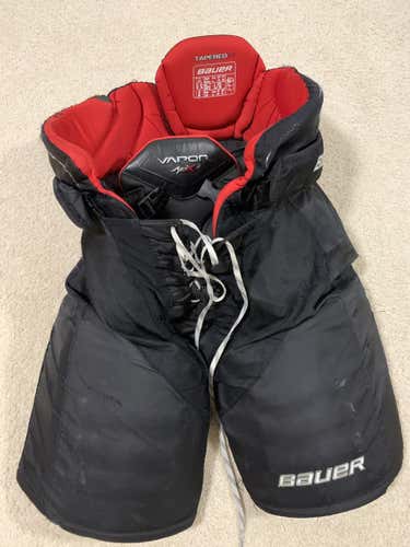 Black Used Bauer Vapor APX2 Hockey Pants - Large