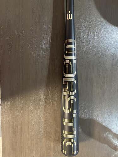 Used High School/College BBCOR Certified 2021 Warstic Alloy Bonesaber Bat (-3) 30 oz 33"
