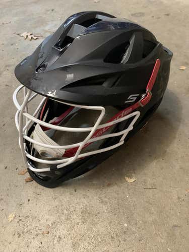 Custom Colored Black Adult Cascade S Helmet