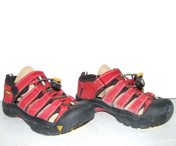 Keen Kids/Boys/Girls Red Newport H2 Sandals Hiking Water Waterproof Shoes -Sz.13