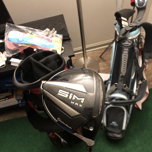 Men's Right Handed SIM Max Stiff Flex 10.5 Loft Driver