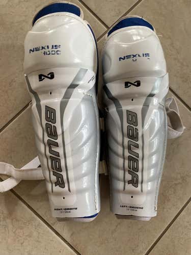 Used Bauer Nexus 4000 Shin Pads