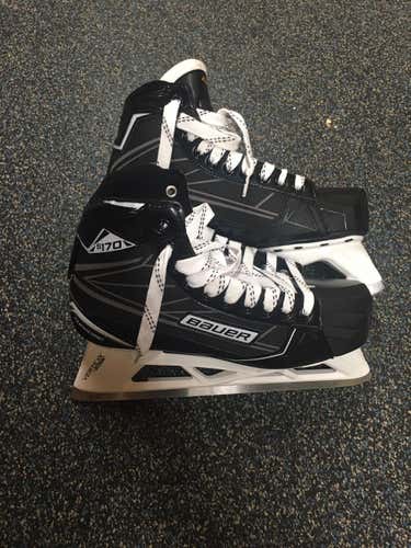 New Bauer Extra Wide Width  Size 7.5 Supreme S170 Hockey Goalie Skates