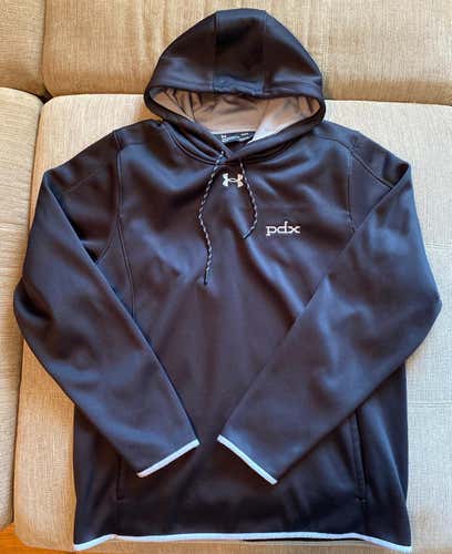 New Large Under Armour Portland Winterhawks “pdx” Logo Hoodie