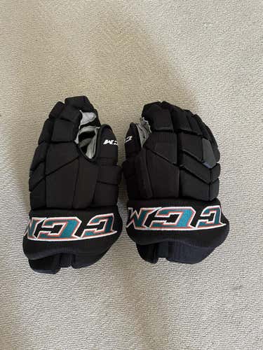 Sharks CCM HGTK Gloves 14" Pro Stock