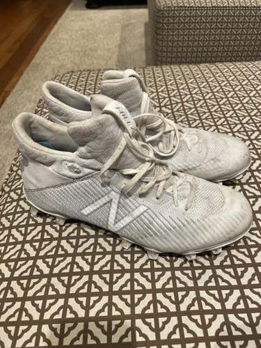 WhIte New Balance Freeze Lacrosse Cleat
