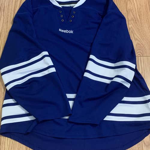 Leafs Adult XL Blank Reebok Jersey