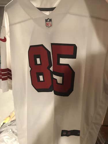White Nike San Francisco 49ers George Kittle Jersey XL