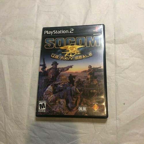 SOCOM: US Navy SEALs (Sony PlayStation 2, 2002) - complete, tested
