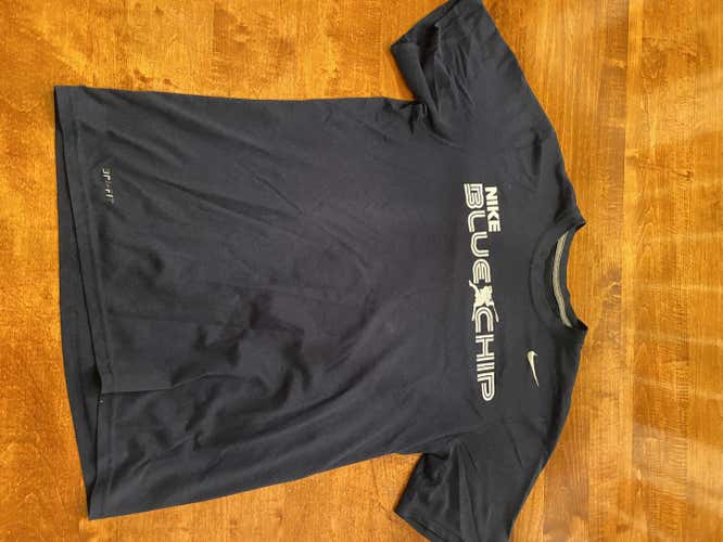 Blue Used Men's Jake Reed Blue Chip Adult Medium Nike Shirt