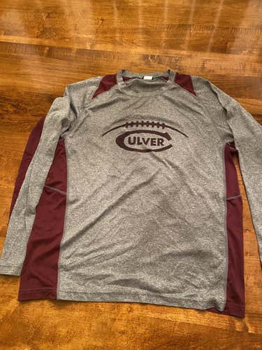 Gray Used Culver Football Men's Adult Medium Other Shirt