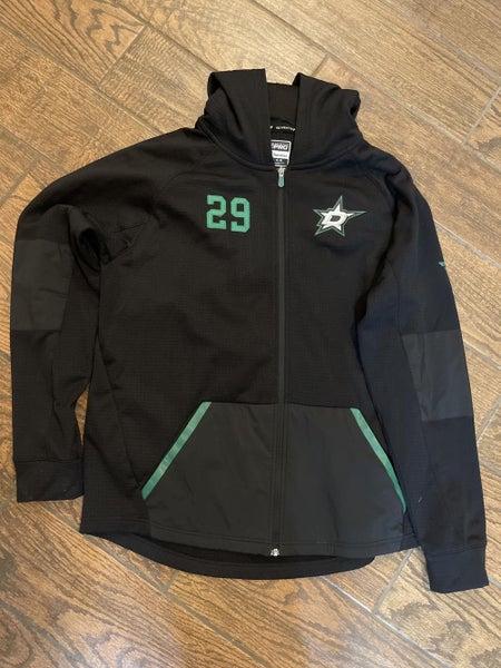 Jake Oettinger Game Worn Hoodie Fanatics Dallas Stars XL Team Issue