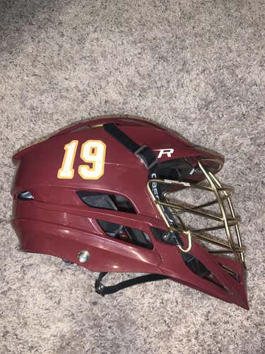 Red Adult Player's Cascade R Helmet