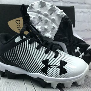 New Under Armour UA Leadoff Low RM Jr Size 10K Baseball Softball Cleats Shoes