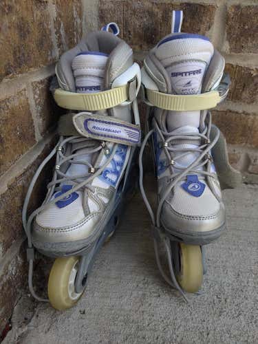 Size 11-1 girls youth Rollerblade Spitfire TW G