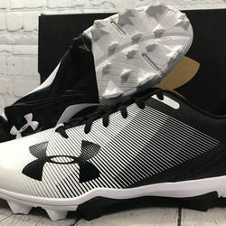 Under Armour Men’s Leadoff Low RM Baseball Cleats Black Size 11.5 New With Box