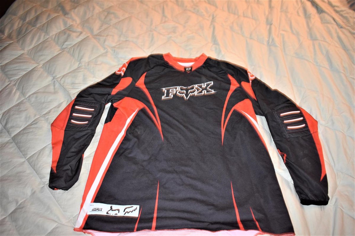 FOX SFX Motocross Jersey, Red/Black, Adult Small - Great Condition!