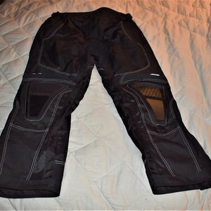 Sedici Black Motorcycle Pants, XL - Like New!