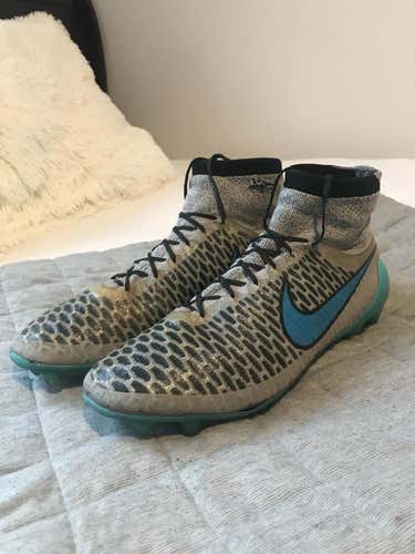 Nike Magista Obra FG Cleats - Silver Storm Pack (Men’s Size 10, Women's 11)