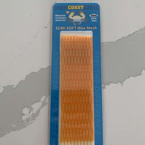 Orange to White fade ECD Wax Mesh