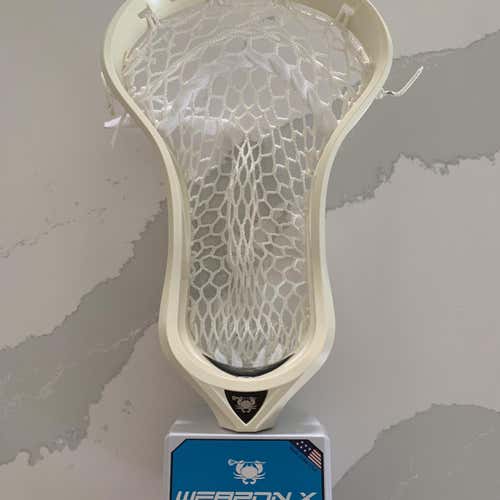 White Weapon X Strung w/ Hero Faceoff