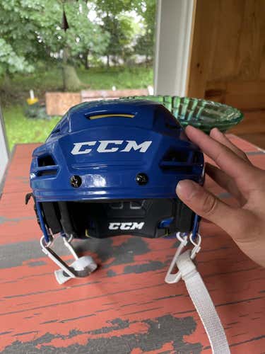 Blue New Small CCM  Tacks 310 Helmet