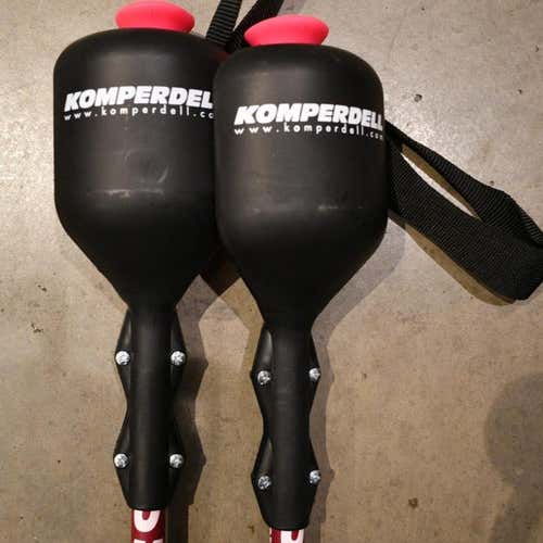 KOMPERDELL Small Punch Covers - SL ski pole guards - SLALOM - race hand protectors gate