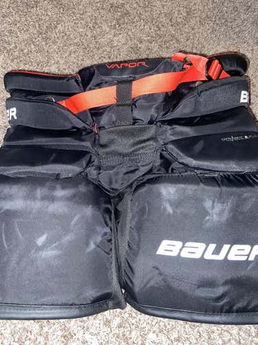 Black Used Medium Bauer Hockey Goalie Pants