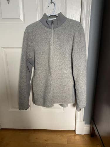 Lululemon Tundra Trek 1/2 Zip - Heathered Sliver