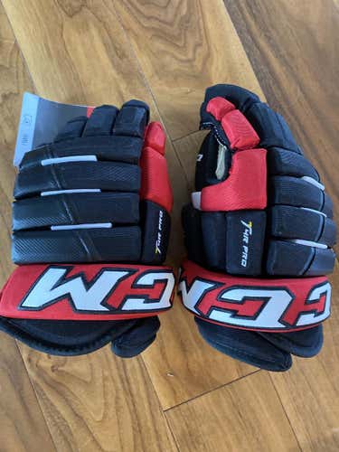 Black New CCM 13" Gloves