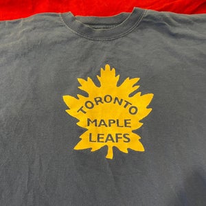 Used Toronto Maple Leafs NHL Hockey XXL T-Shirt Blue