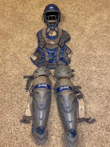All Star Catcher’s Set Blue Digital Camo