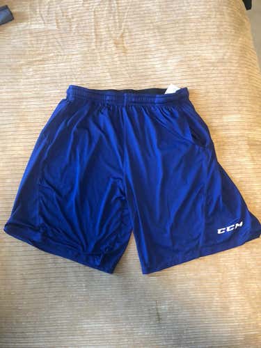 Blue Men's Large CCM Shorts
