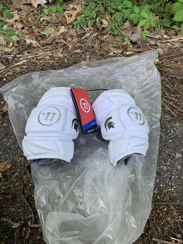 Large Michigan State Warrior Evo Pro Arm Pads