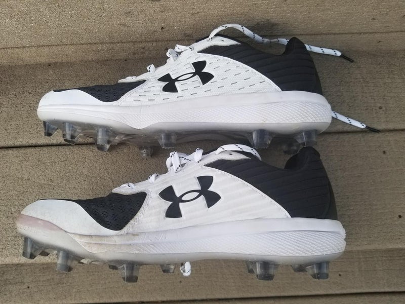 UA Yard TPU Black New Adult Size 12 (Women's 13) Molded Cleats Under Armour