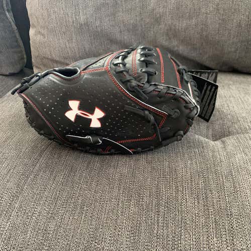 Black High School/College Catcher's Genuine Pro 33.5" Baseball Glove