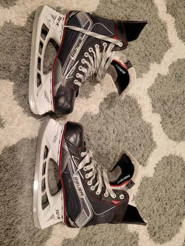 Used Senior Bauer Vapor X500 Hockey Skates Extra Wide Width Size 9