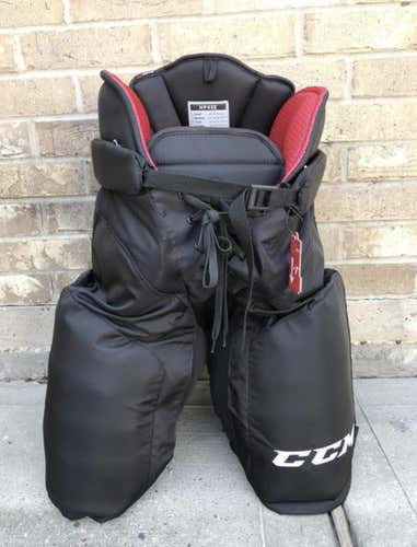 Black Senior XL CCM Pro Stock HP45X Hockey Pants