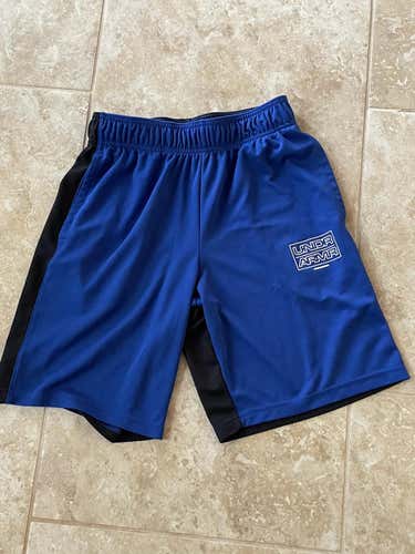 Men’s Medium Under Armour Basketball shorts-Blue/Black
