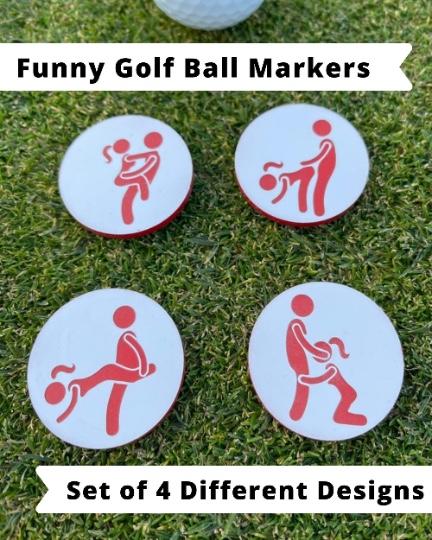 Dirty Position Golf Ball Markers