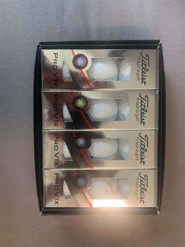New Titleist Pro V1x 12 Pack (1 Dozen) Balls