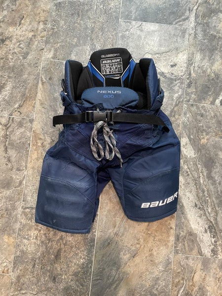 Blue Used Small Bauer Nexus 800 Hockey Pants