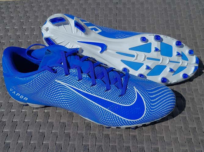 Nike Vapor Untouchables TD (US Size 13) Men's Football Royal Blue Molded Low Cleat